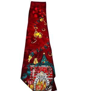 Thornhill Christmas Tie Red